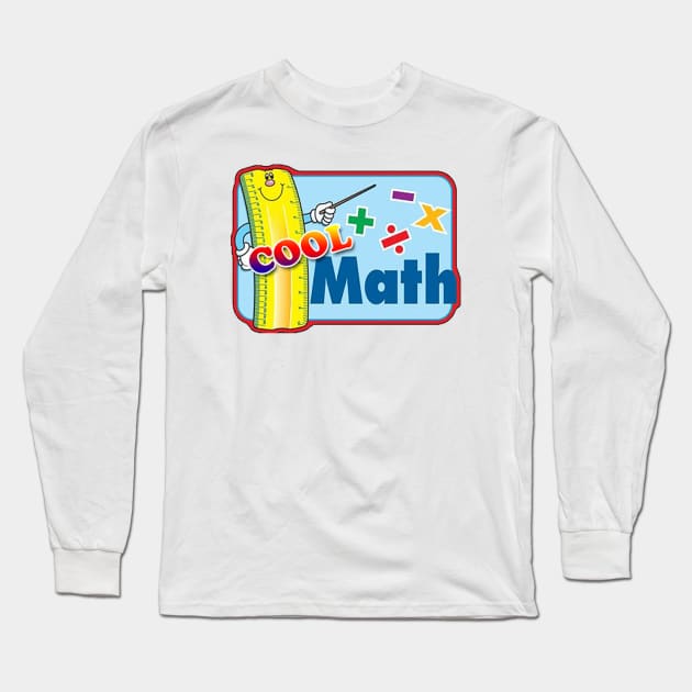 Funny math Long Sleeve T-Shirt by 1001 Artwork